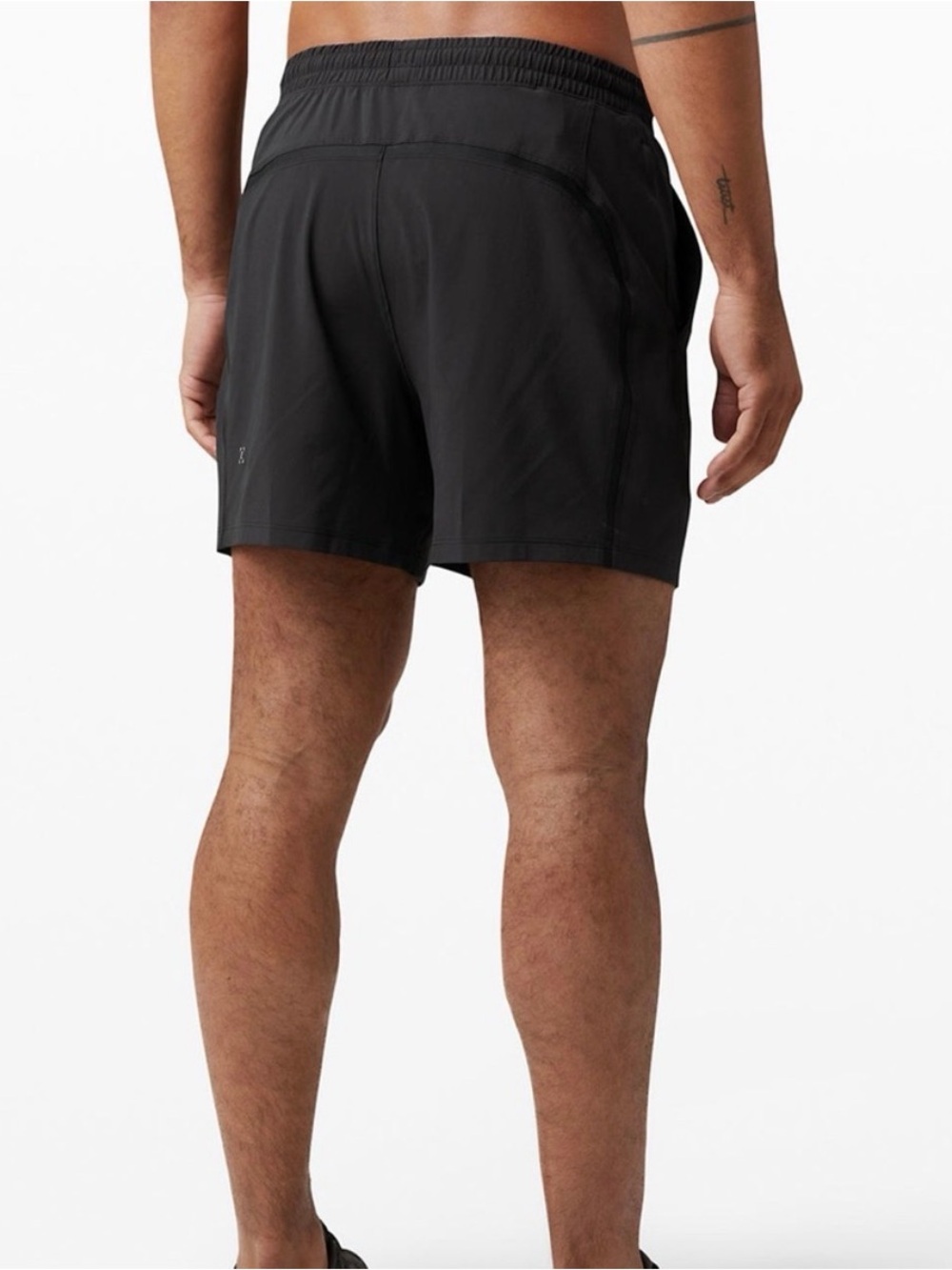 Lululemon Pace Breaker Linerless Short 5" *Onyx Grey Men's Performance Athletic - Picture 11 of 11